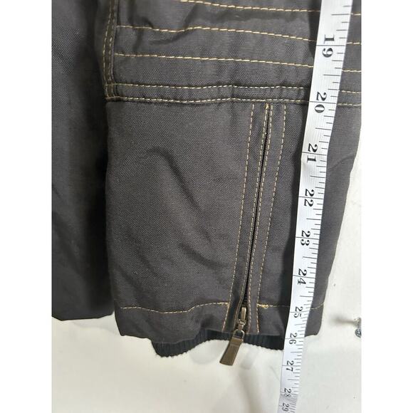 Perry Ellis Portfolio (L) Black Vintage Winter Coat Jacket Women’s Large 60067R - Picture 11 of 16